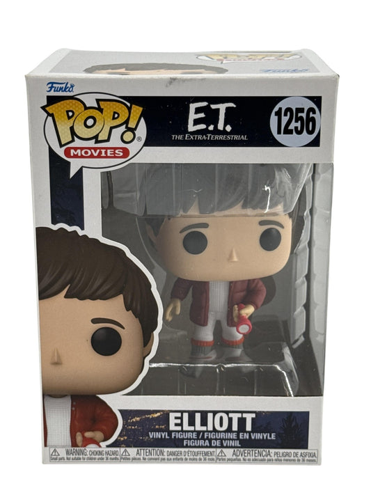Funko Pop Movies E.T. Elliott 1256 Figure Vinyl Boxed 40th Anniversary White NWT