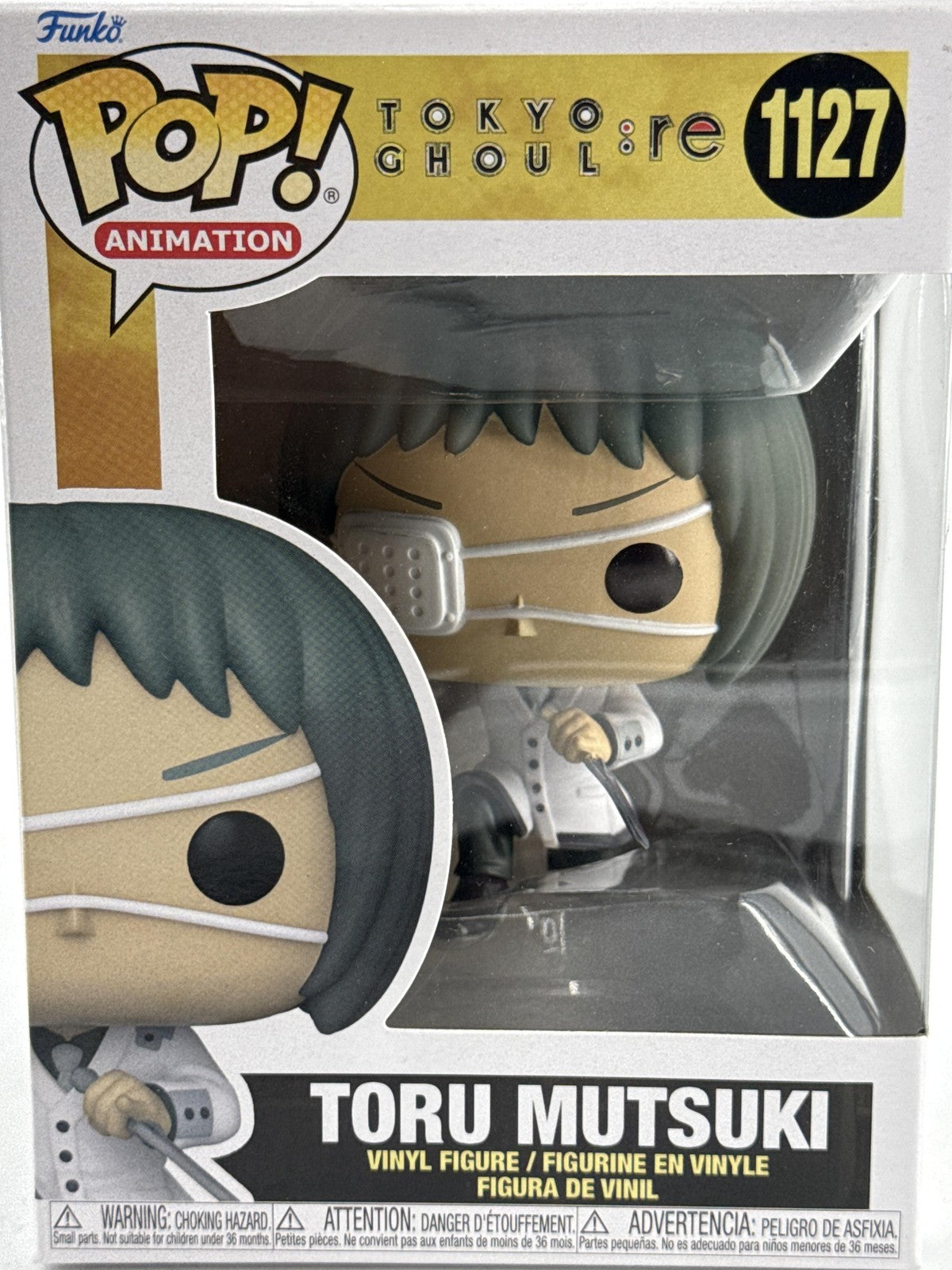 Funko Pop Animation Tokyo Ghoul:re Toru Mutsuki #1127 Vinyl Figure Anime Manga