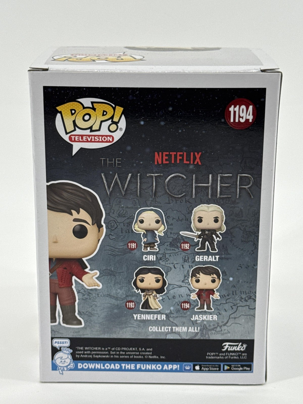 Funko Pop Television The Witcher Jaskier #1194 Vinyl Figure Multicolor Standard