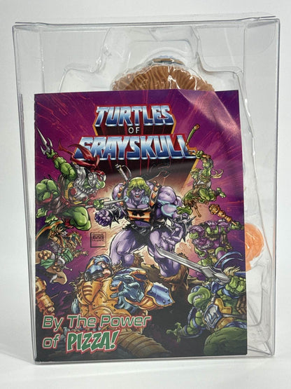 Mattel MOTU Turtles of Grayskull Man-At-Arms Origins TMNT Figure Loose Comic HPR