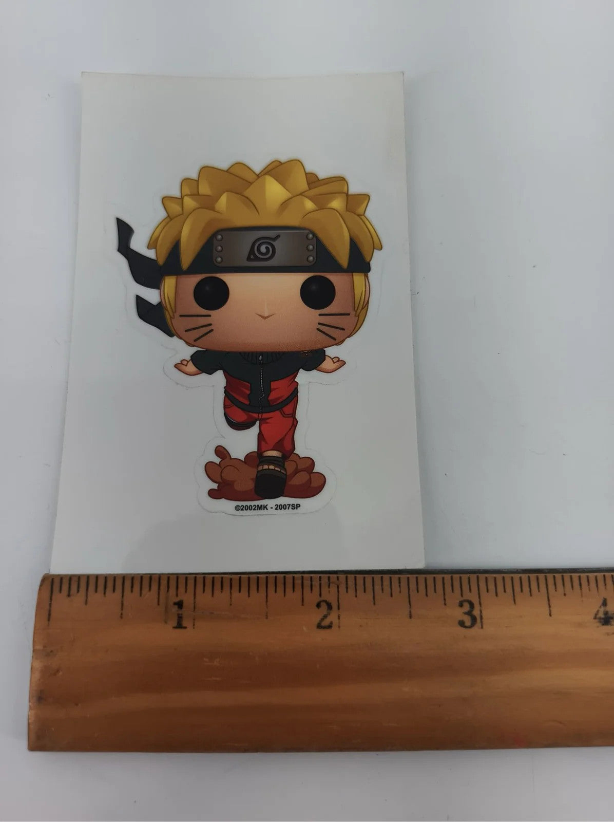 Naruto Uzumaki Chibi Funko Pop Style Sticker Decal Anime Manga Art HTF Apparel