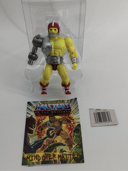 Trap Jaw MOTU Origins Mini Comic Version Mattel 2022 Figure Masters  Red Acrylic