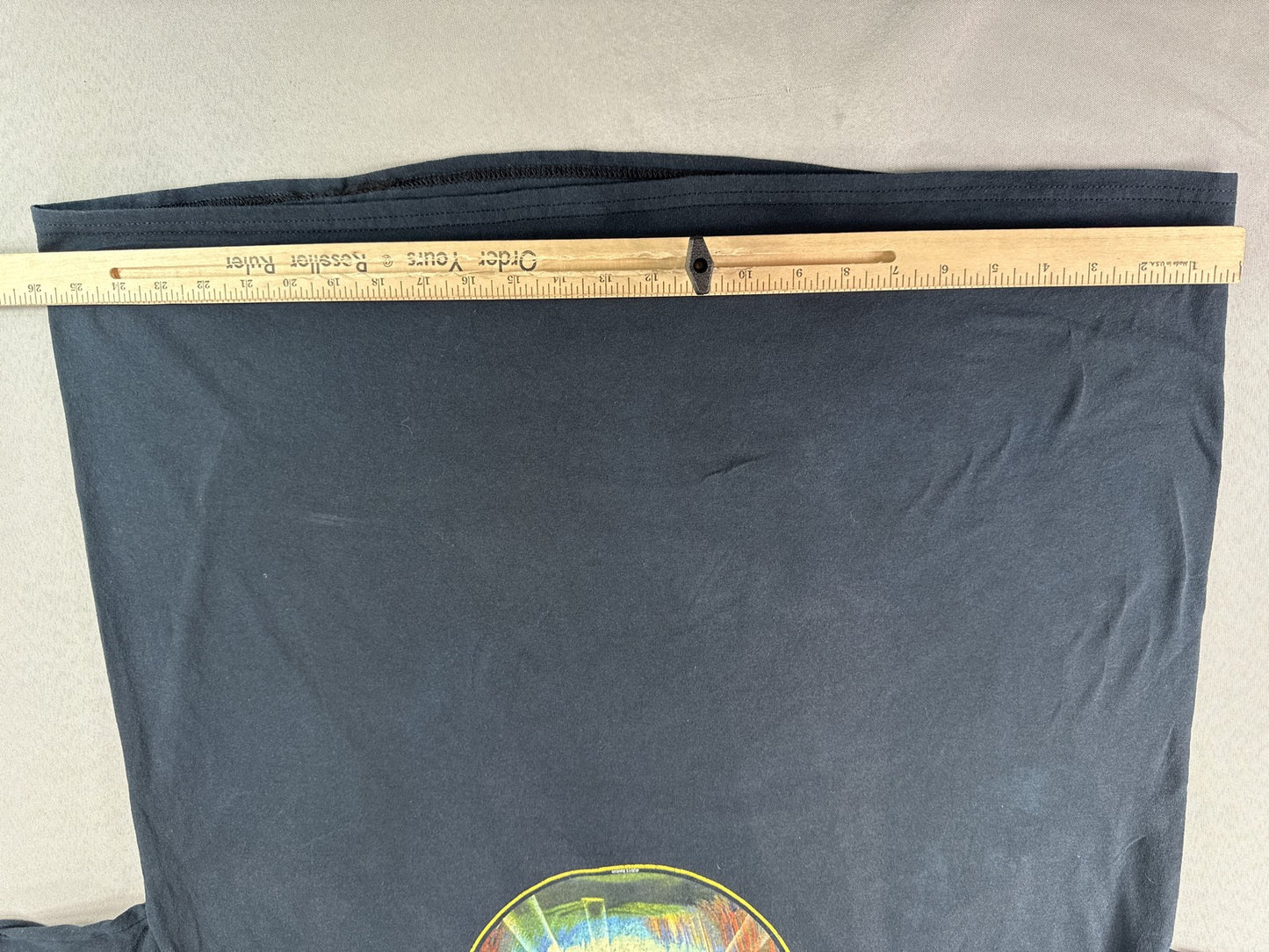 GILDAN Boston Music Graphic Tee 2XL Black 100% Cotton Preshrunk Vintage Rock Men