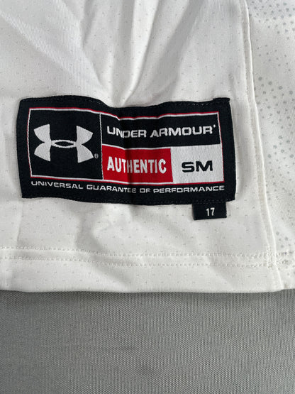 Under Armour Cal 12 Basketball Jersey SM White Racerback Sleeveless NWT Apparel