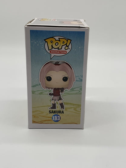 Funko Pop Sakura #183 Naruto Shippuden Animation Vinyl Figure | Damaged Box