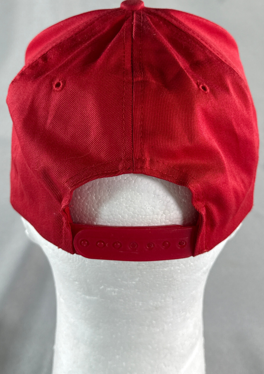 Annie 20th Anniversary Red Snapback Hat OSFA Adjustable Cap Rare Broadway Promo