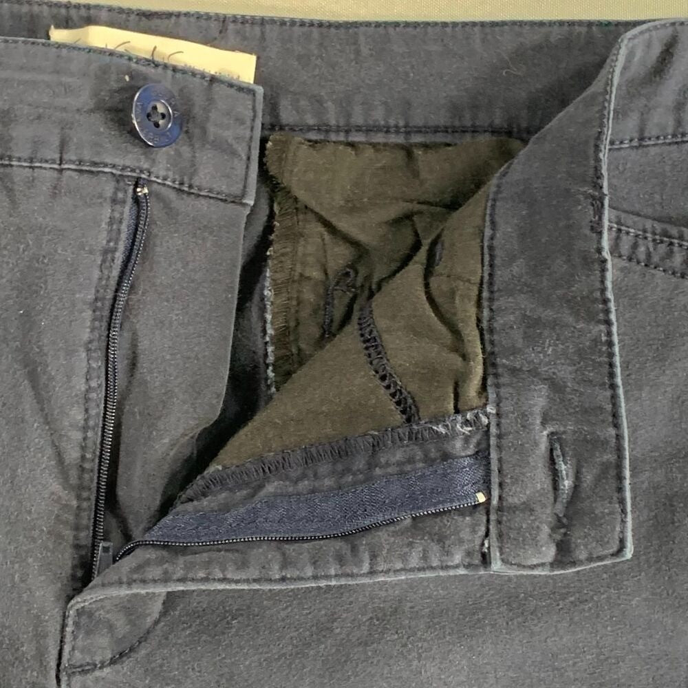 Gloria Vanderbilt Khaki Untd Pants 14 | Blue Chino Style Stretch 36x29 Straight