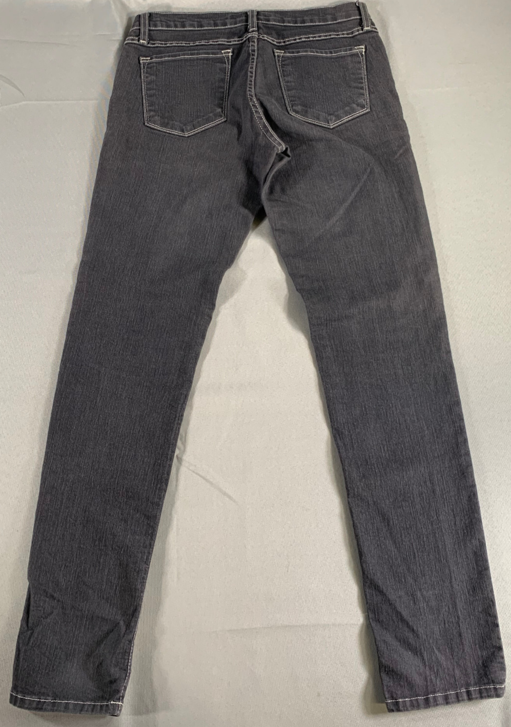 Flying Monkey Gray Skinny Jeans Size 9 Stretch Mid Rise USA Made Classic Fit