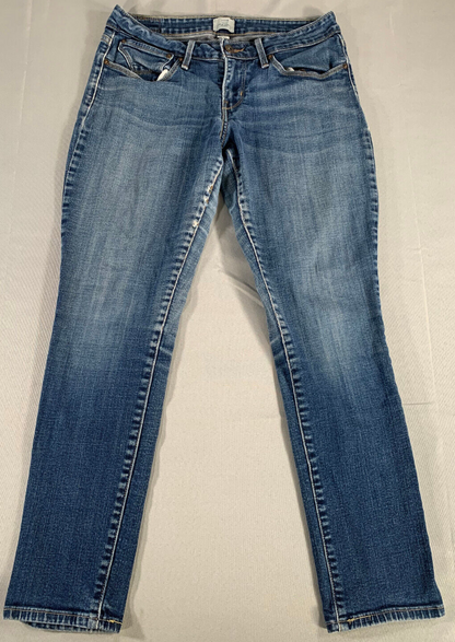 Levi’s Bold Curve Skinny Jeans Women 10 30x27 Curvy Fit Light Wash Distressed