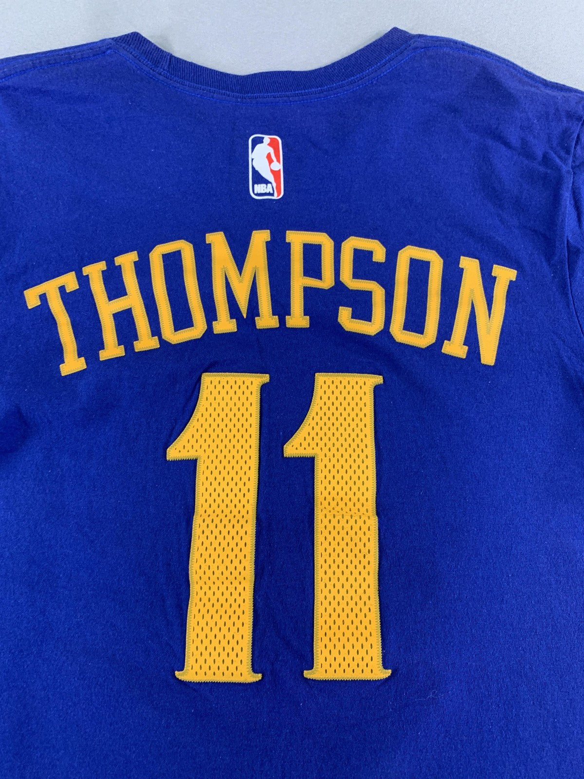 Golden State Warriors Shirt Mens Small NBA Basketball Klay Thompson 11 Adidas
