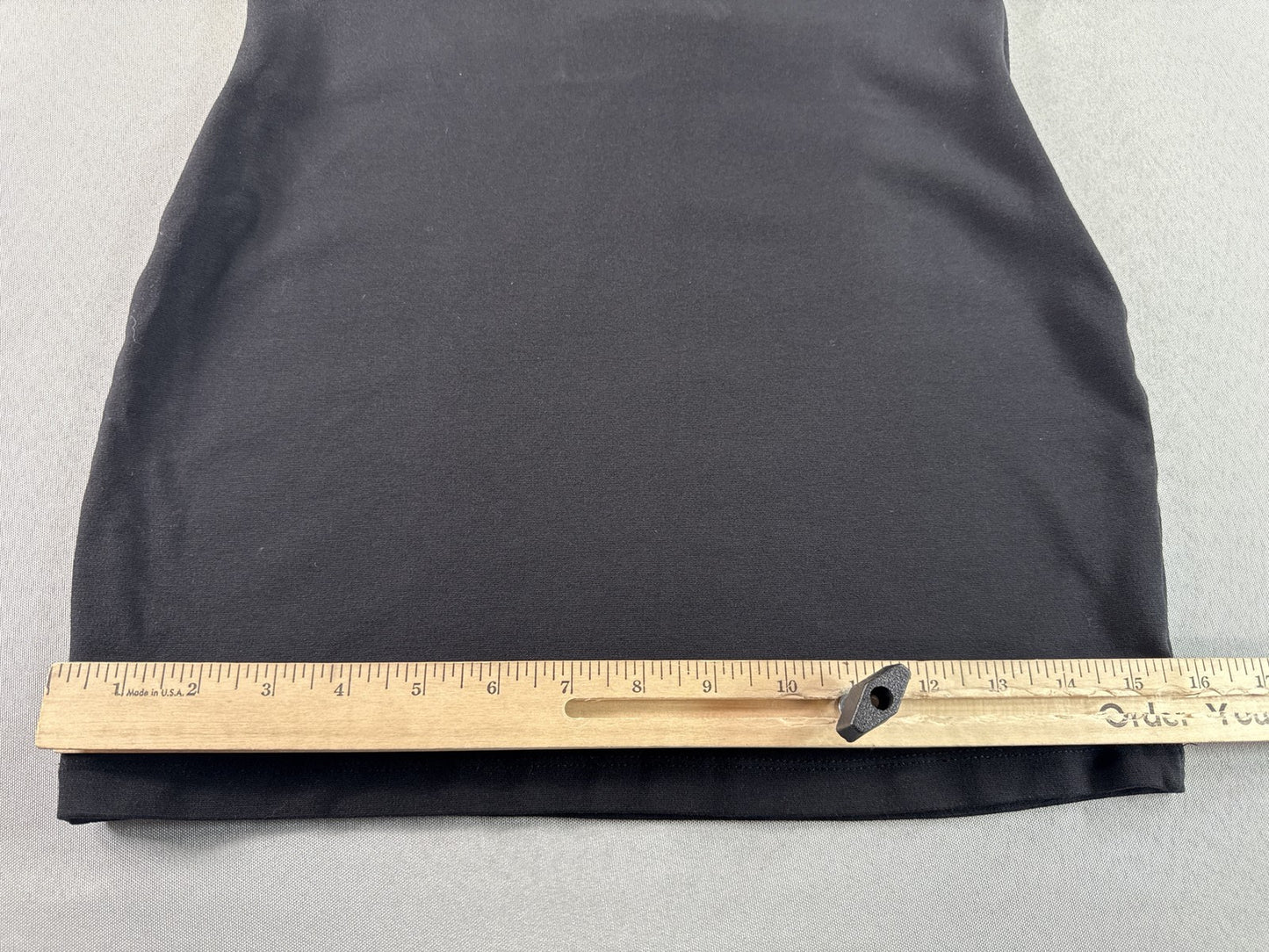 Windsor Mini Skirt W26 Womens Black Cotton Blend Stretch Bodycon Y2K Skater