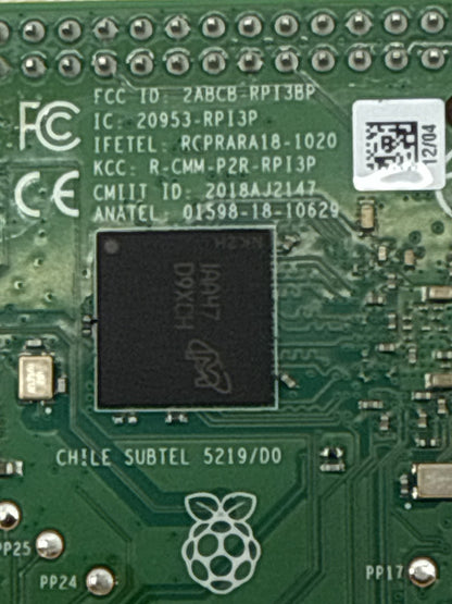 Raspberry Pi 3 Model B+ Single Board Computer Quad Core bit Cortex A76 Dual