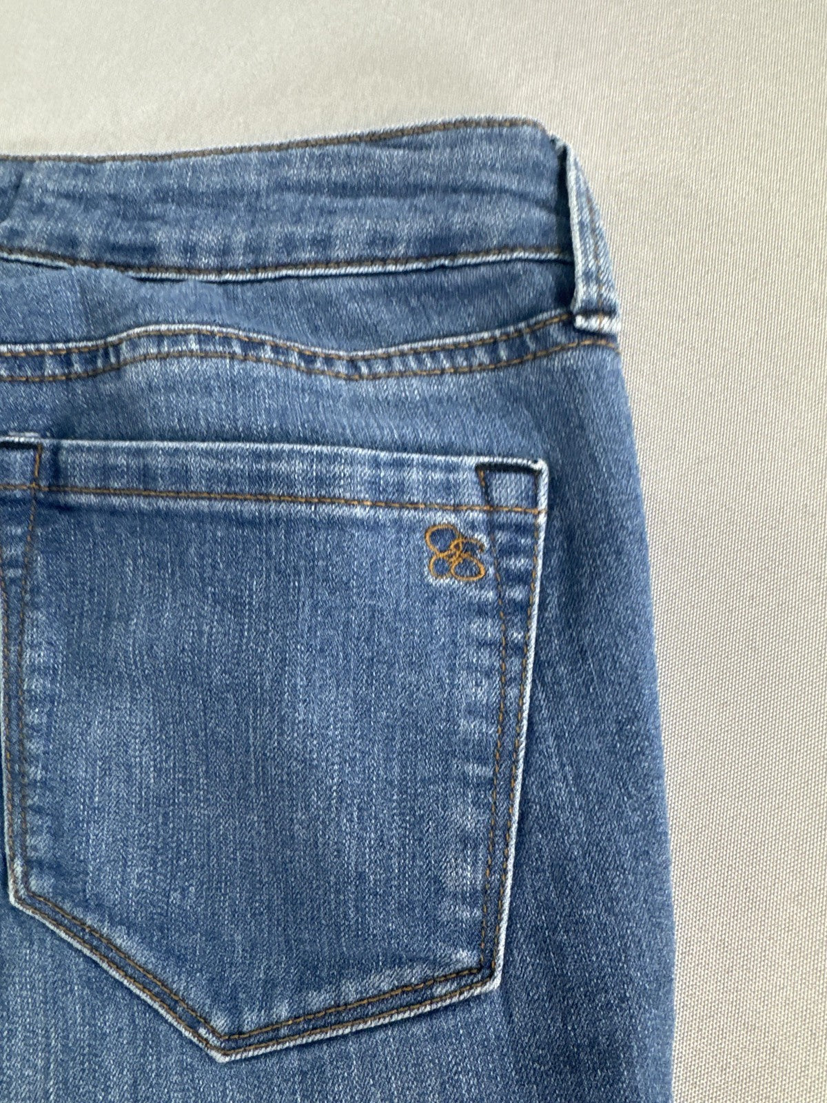 Jessica Simpson Jeans Womens 4 Rolled Crop Skinny Stretch Denim Casual Pants 54