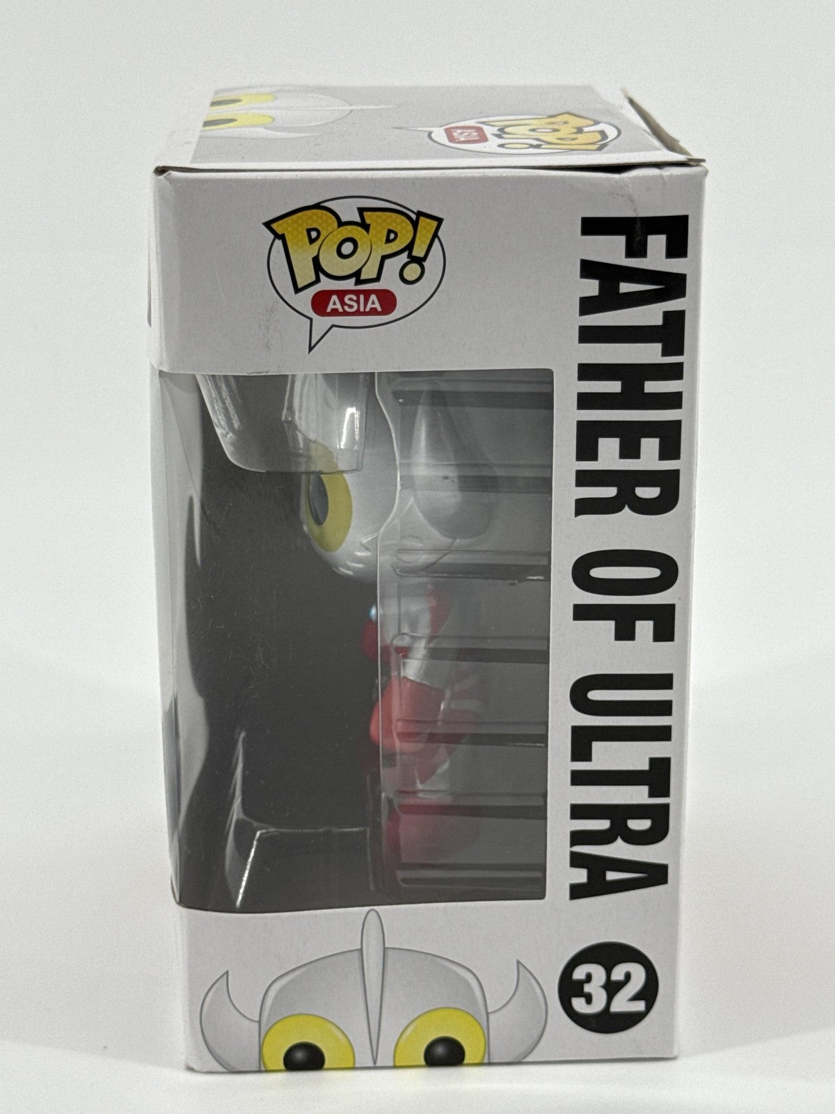 Funko Pop Asia Ultraman Father Of Ultra 32 Figure Vinyl TV Show Toy Boxed White