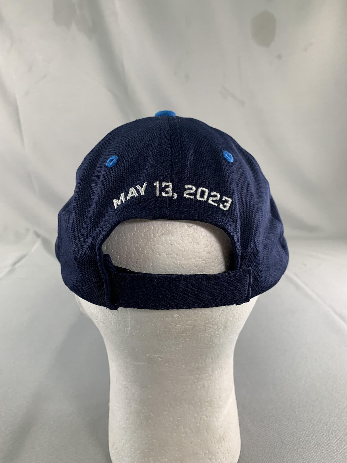 GMR Grand Prix Hat Cap Strap Back Mens One Size Navy IndyCar Racing May 2023