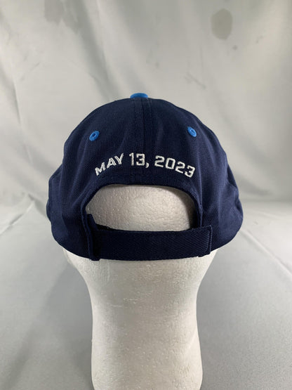 GMR Grand Prix Hat Cap Strap Back Mens One Size Navy IndyCar Racing May 2023