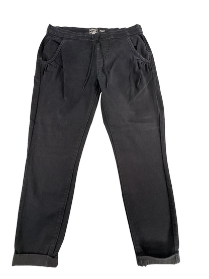 Levi Strauss Jogger Pants Mens W30 Black Signature Gold Casual Athletic Stretch
