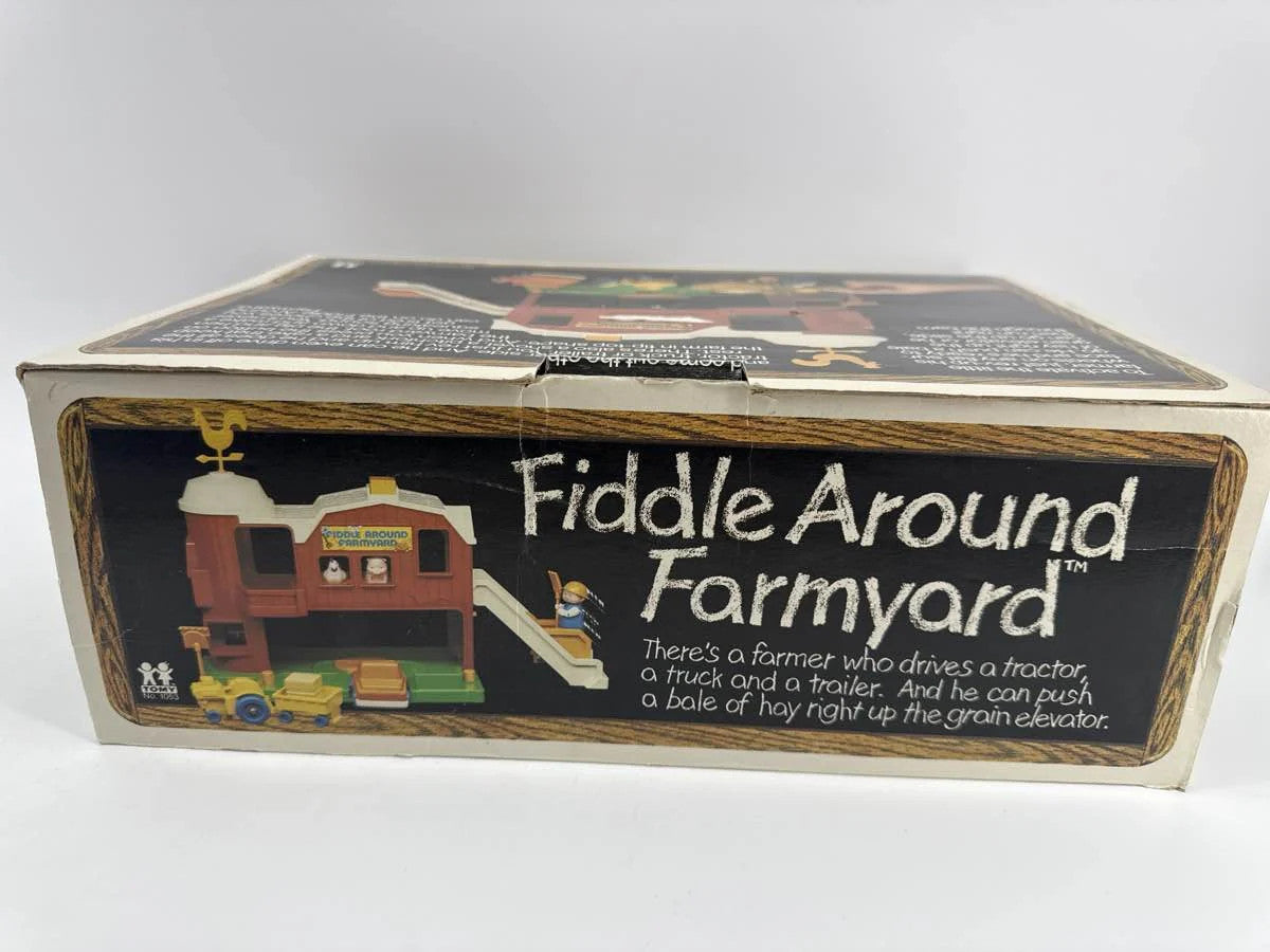 Tomy Fiddle Around Farmyard Barn 1053 1981 Vintage Playset Parts Repair Lot