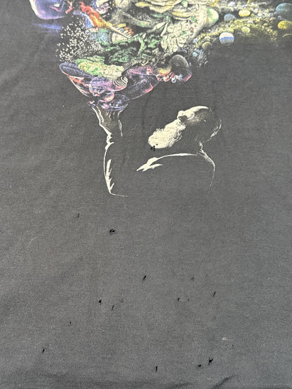 Imaginary Foundation Science Fiction Graphic Tee S Black All Over Print 100% Men