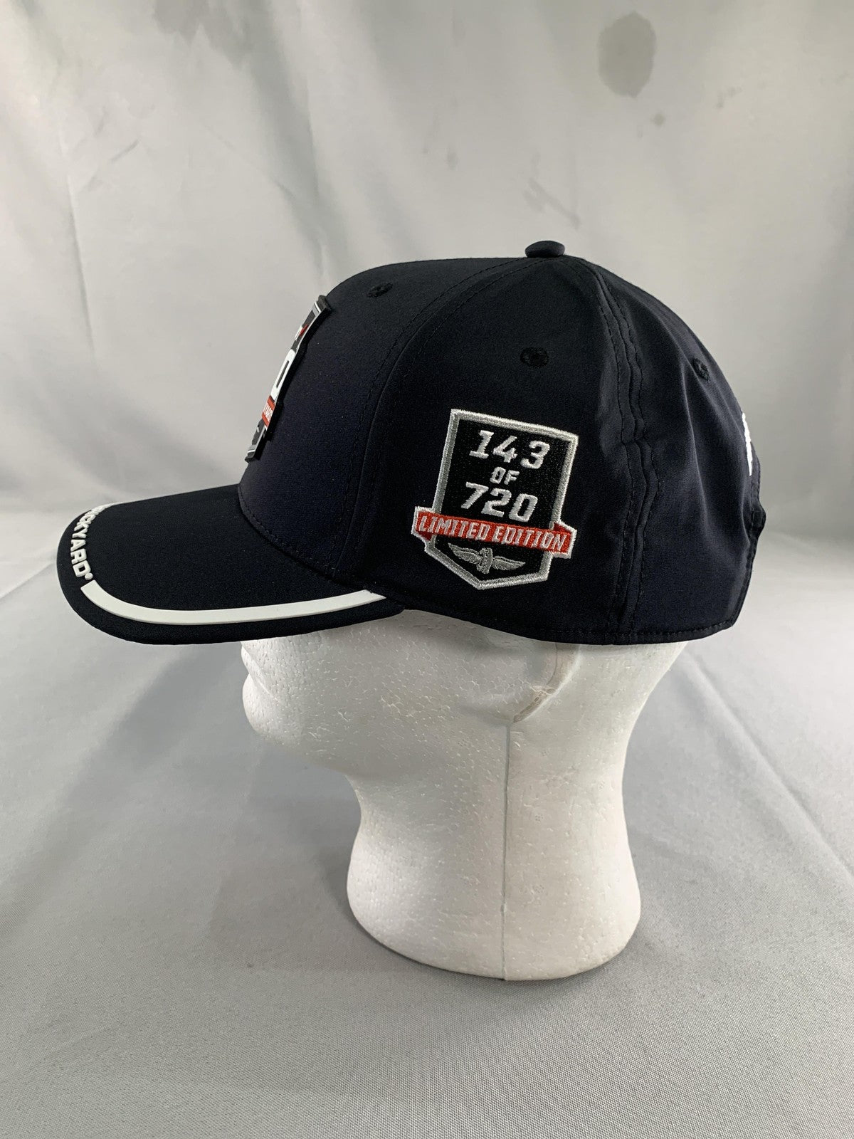 Verizon 200 Hat Cap Strap Back Mens One Size Black NASCAR Racing Brickyard 2023