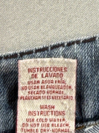 True Religion Girls Denim Shorts Size 11/12 Blue Stretch Cuffed Jean Shorts