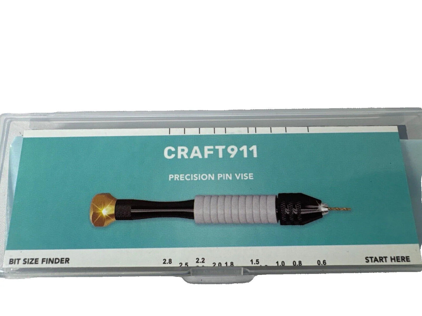 Pin Vise Hand Drill CRAFT911 Micro Drill Bits Precision Jewelry Hobby Tool NWT
