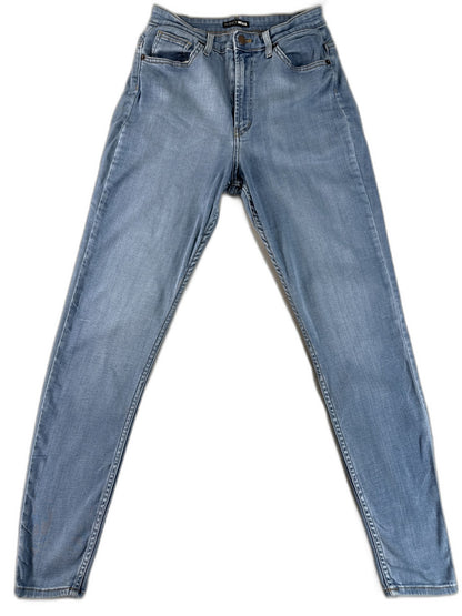 Fashion Nova P5215 AL Jeans 15 Light Blue Denim Slim Fit High Rise Stretch Women