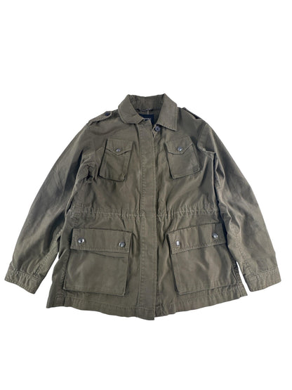 Banana Republic Jacket Womens XS Petite Utility Military Pockets RN54023 Apparel