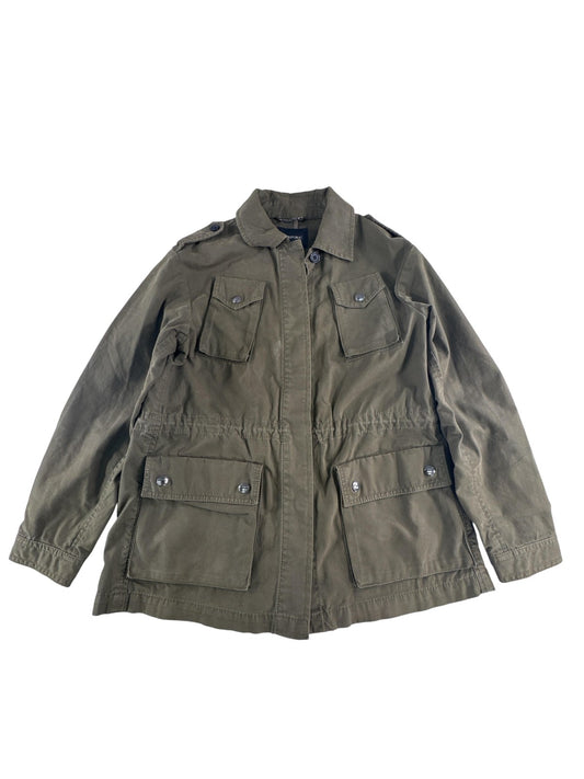 Banana Republic Jacket Womens XS Petite Utility Military Pockets RN54023 Apparel