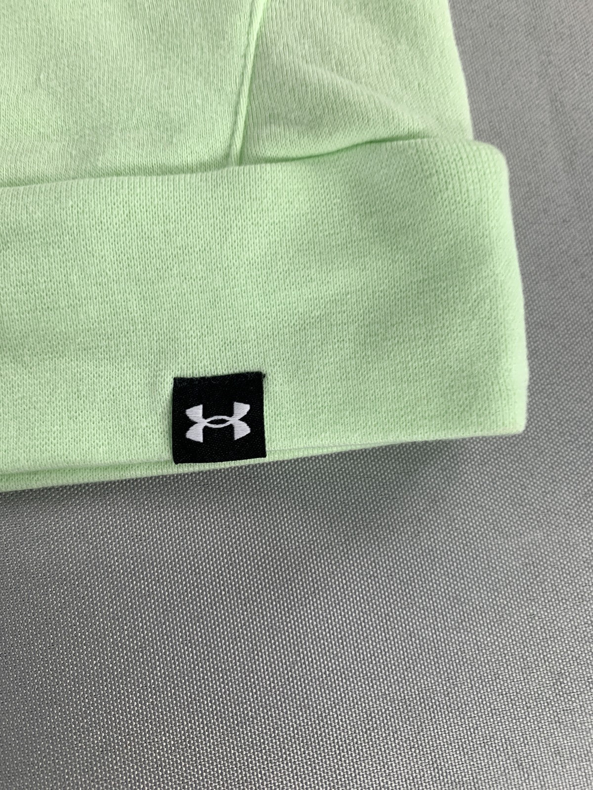 Under Armour Project Rock Hoodie Youth Extra Large Green Loose Fleece Sweatshirt