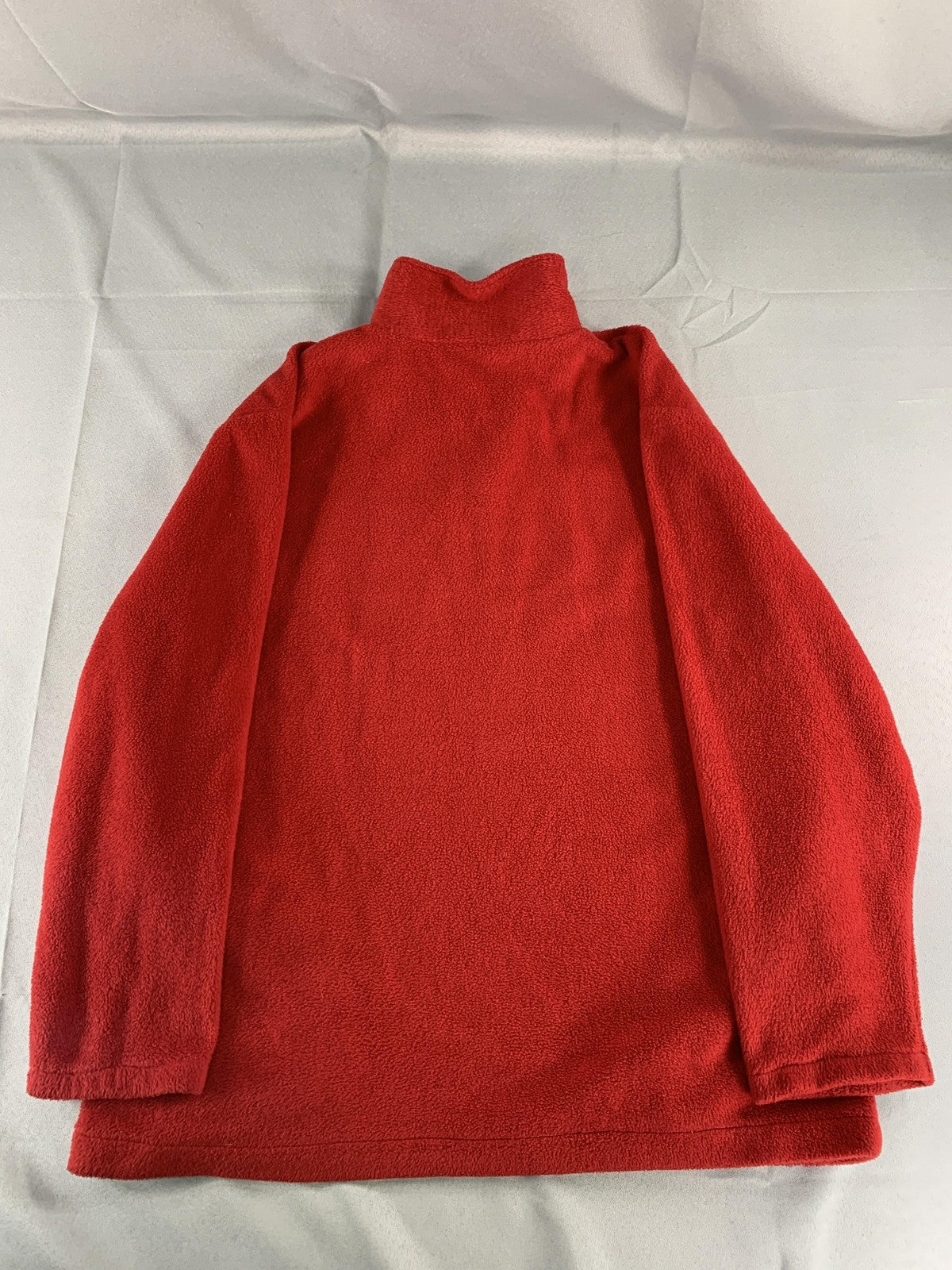 Newton Trading Co Pullover Mens Medium Red Fleece Half Zip Warm Casual Outdoor