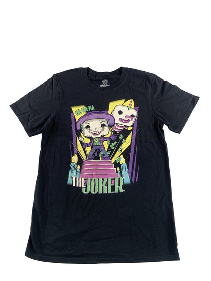 The Joker Shirt Mens Small Black DC Comics Batman Funko Pop Tees Graphic Tee 100