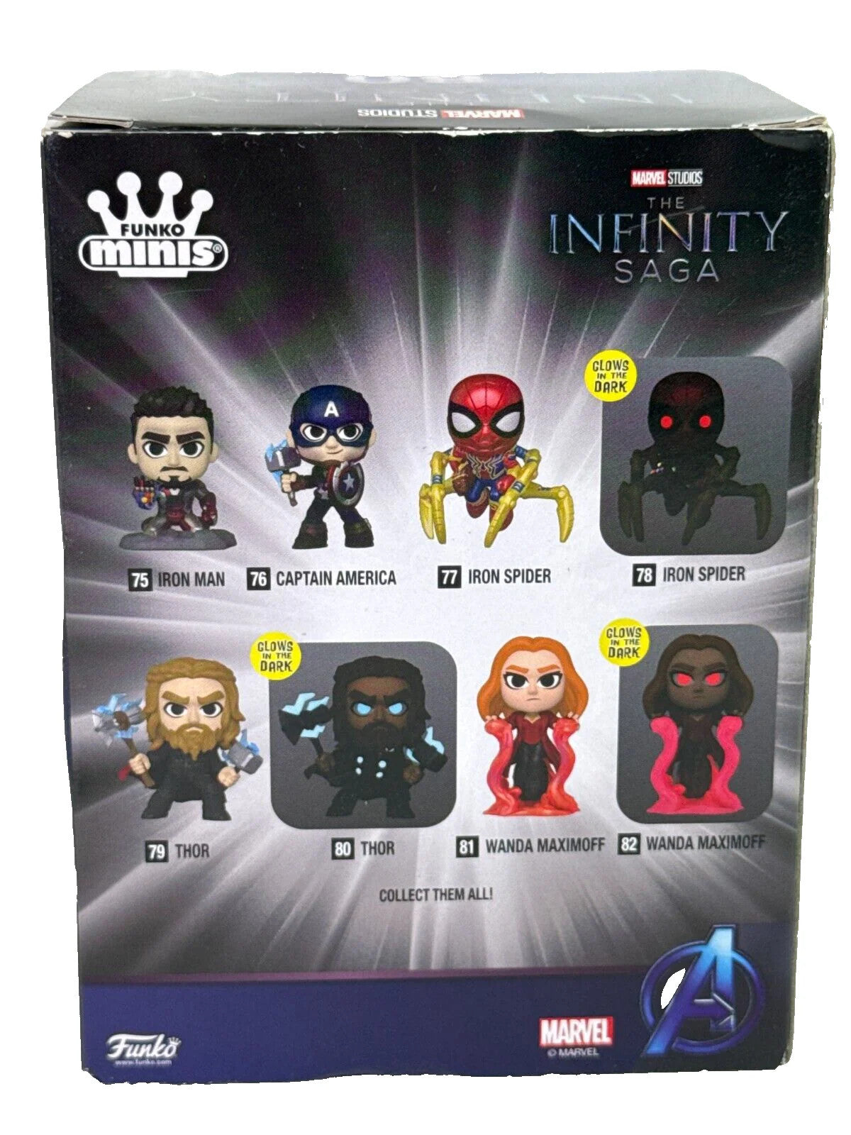 Funko Minis Thor #80 Glow Five Below Exclusive Infinity Saga GITD Marvel NIB