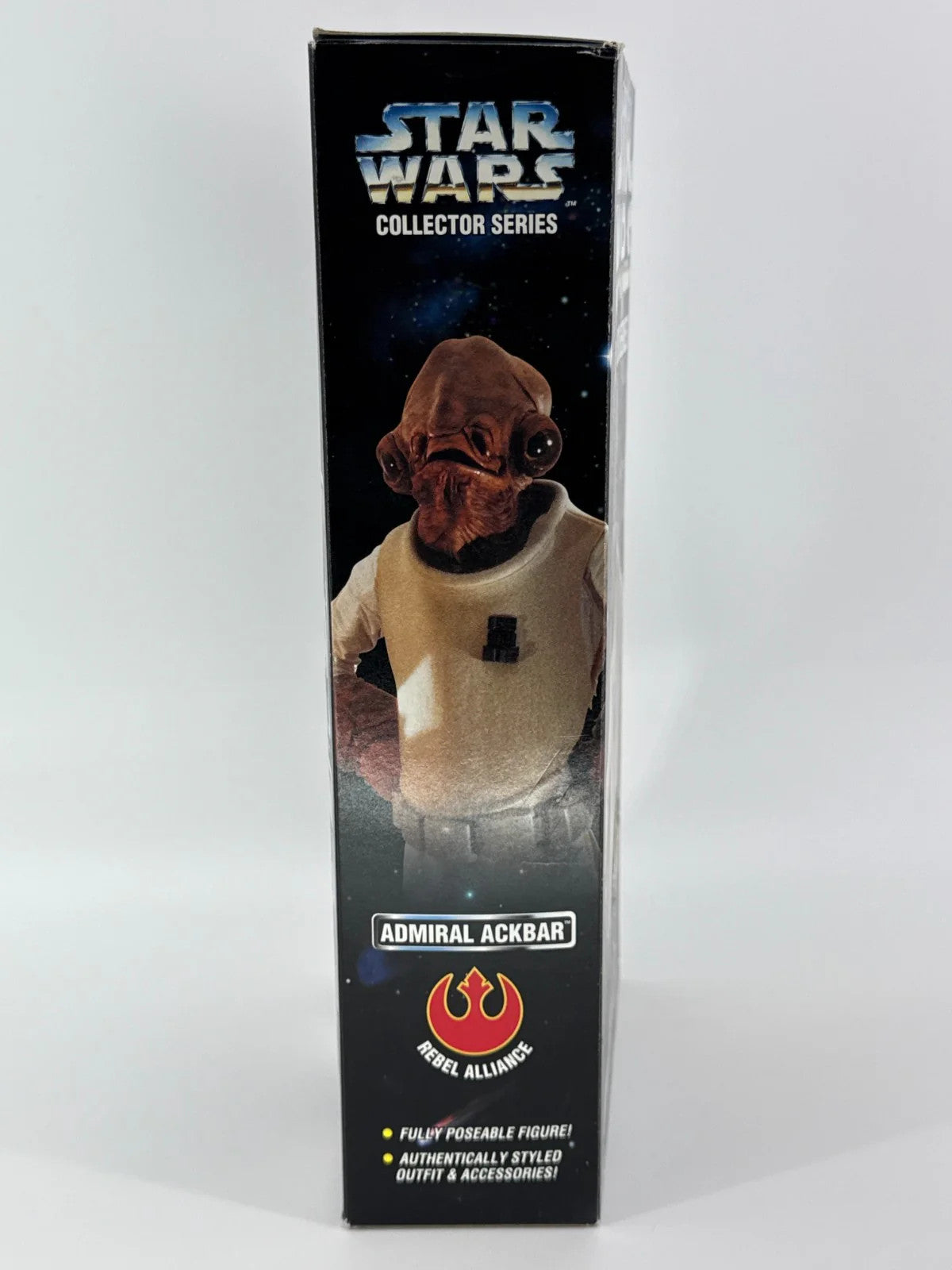 Kenner Star Wars Admiral Ackbar Collector Series 12 Figure MIB 1996 VTG HTF NWT