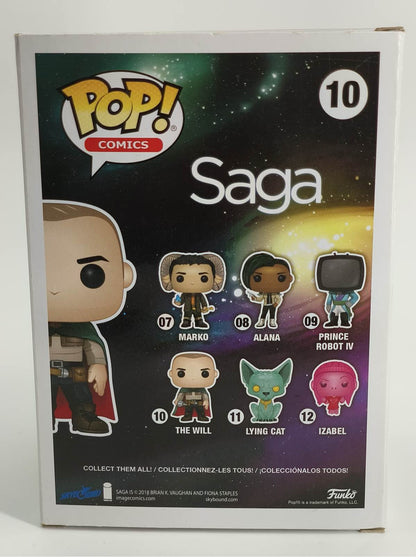 Funko Pop! The Will #10 | Saga Comics Series | Vaulted | Brian K. Vaughan NWT