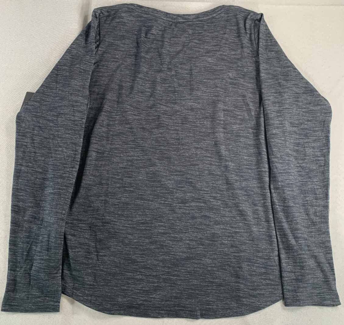 Nike Dri-FIT Seattle Storm Tee Womens L Long Sleeve Black WNBA Logo Shirt NWT