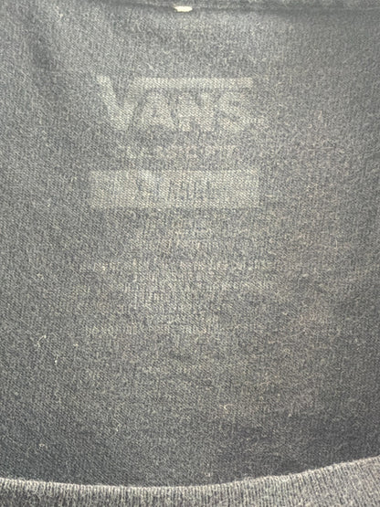 Vans Mens L Black Greetings From Nowhere Just Passing Through 1966 Graphic Tee