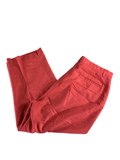 Fairway Outfitters Pants Womens Size 12 Red Stretch Straight Leg Casual Golf