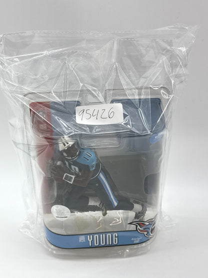 McFarlane NFL Series 15 Vince Young Tennessee Titans QB #10 Action Figure Debut
