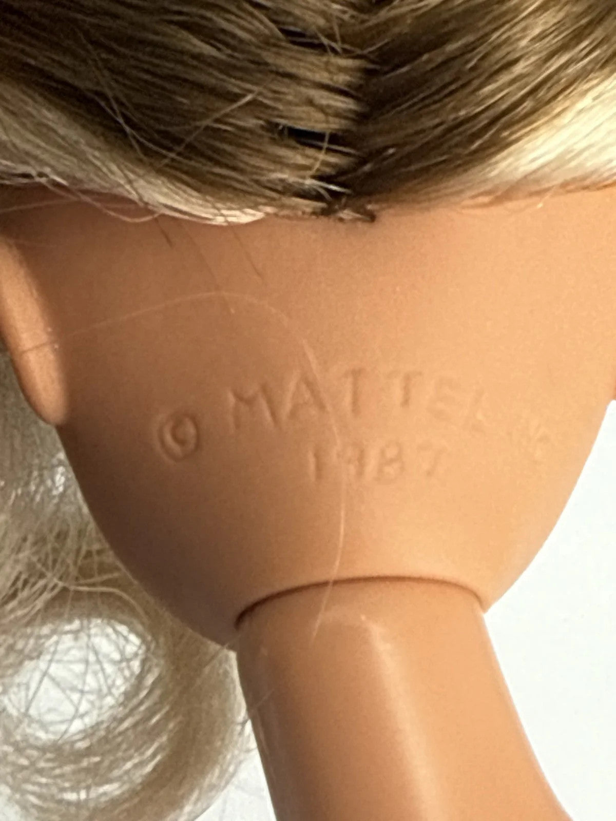 1987 Mattel Skipper Doll Cheerleader Pom Poms Megaphone number Tan Apparel NWT