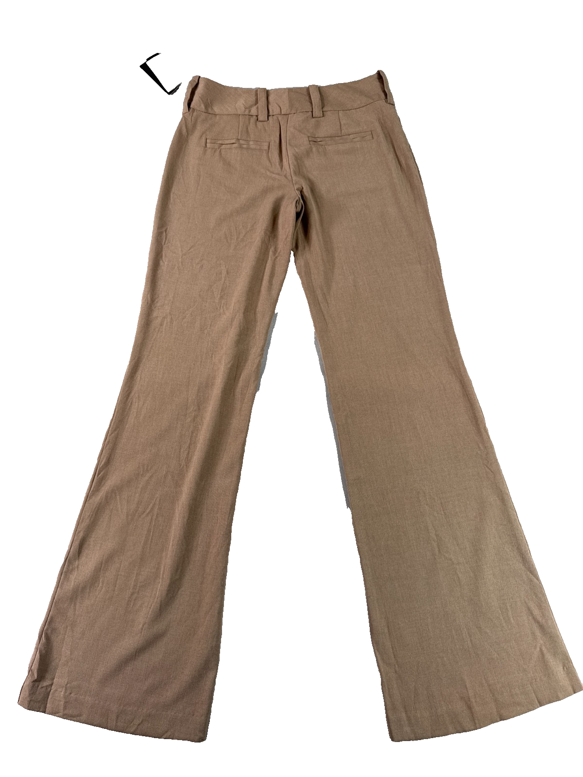IZ Byer California Dress Pants Womens 1 Camel Bootcut Career Stretch Slacks
