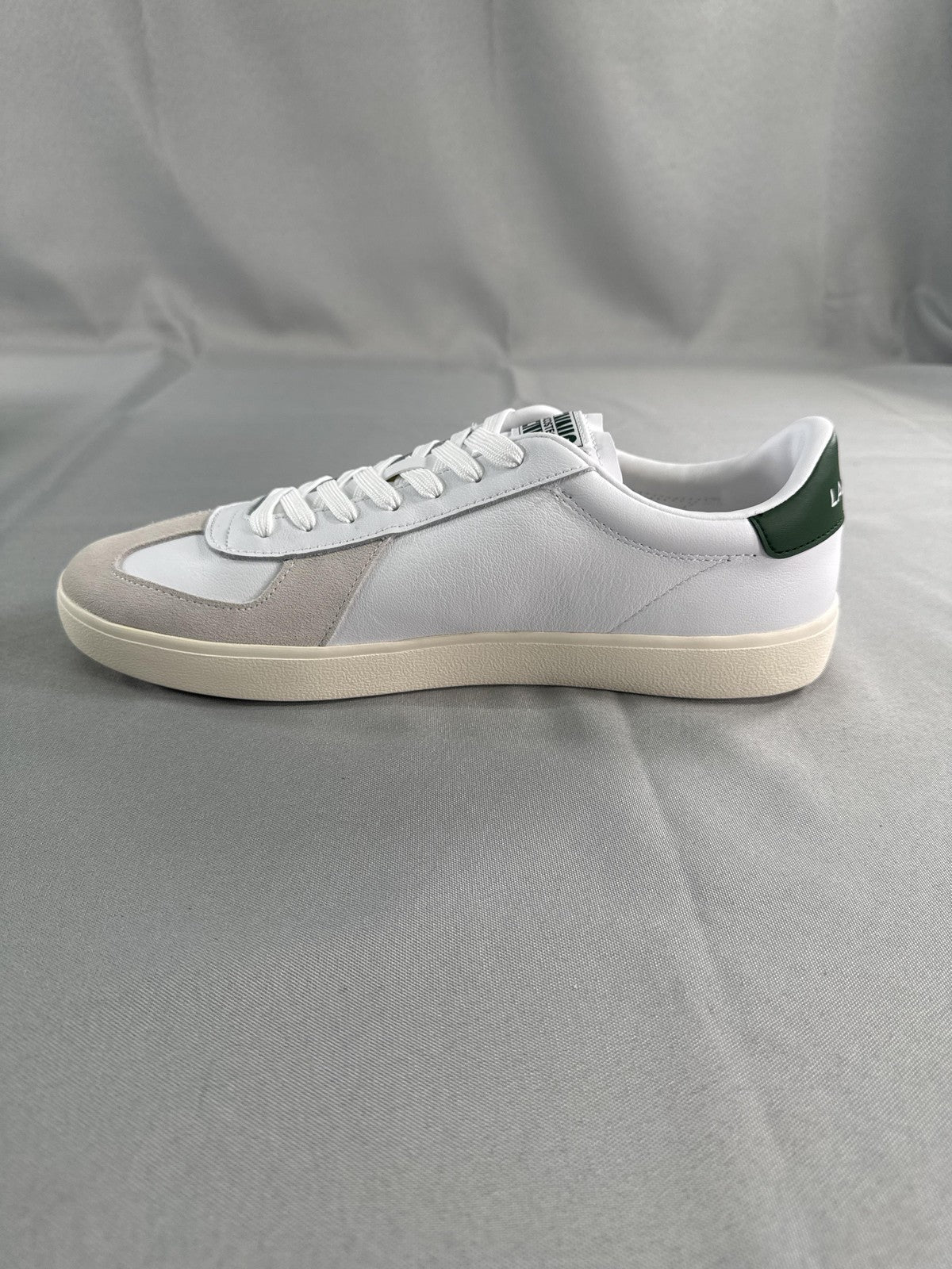Lacoste Baseshot Pro 125 Shoes Mens Size 12 White Leather Sneakers 749SMA0063
