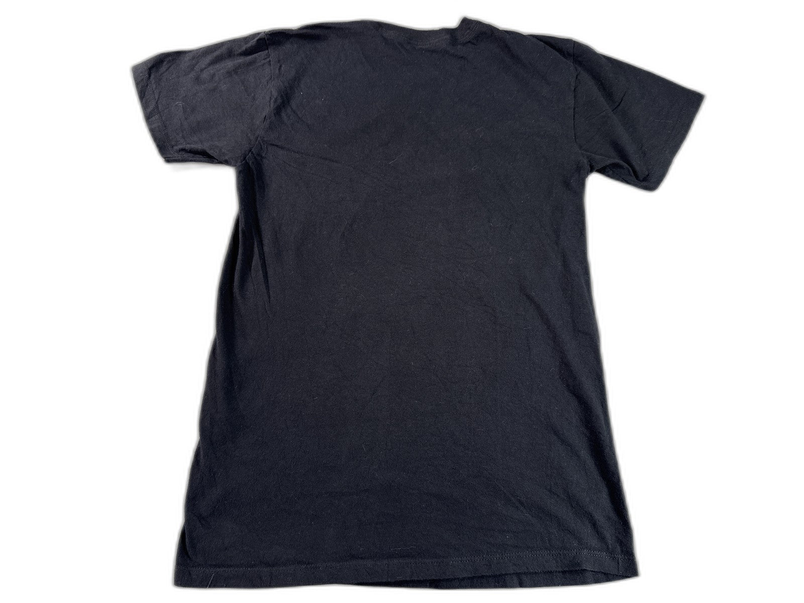 Alstyle Skeleton Day Dead Graphic Tee S Black 100% Cotton Crewneck Short Sleeve