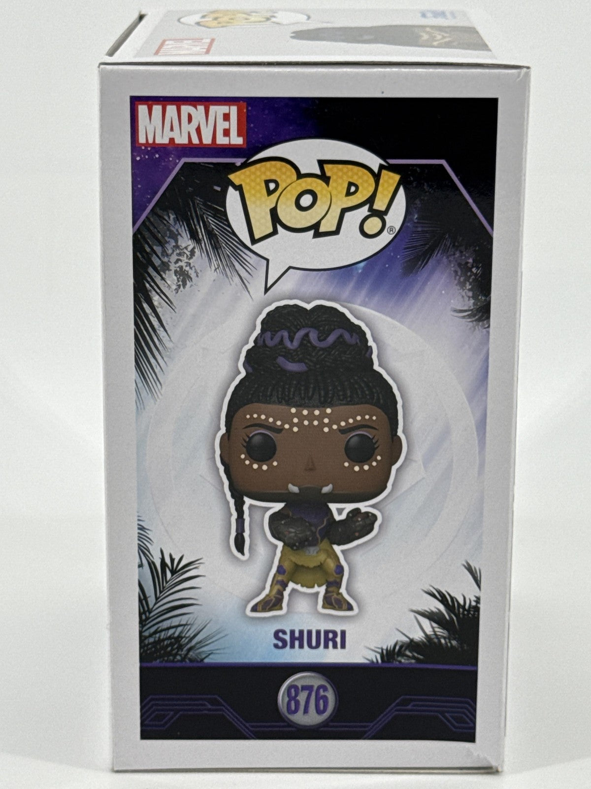 Funko POP Marvel Black Panther Shuri #876 Glow In Dark Target Exclusive Standard