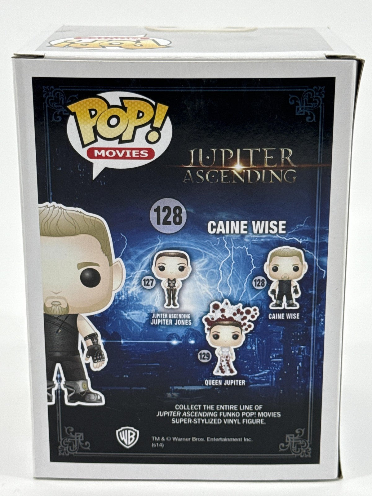 Funko Pop Movies Jupiter Ascending Caine Wise 128 Vinyl Figure Standard Black