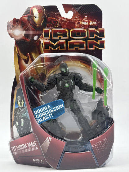 Marvel Iron Man Movie Mark 02 Titanium Man Action Figure 2 Figure Set Hasbro New