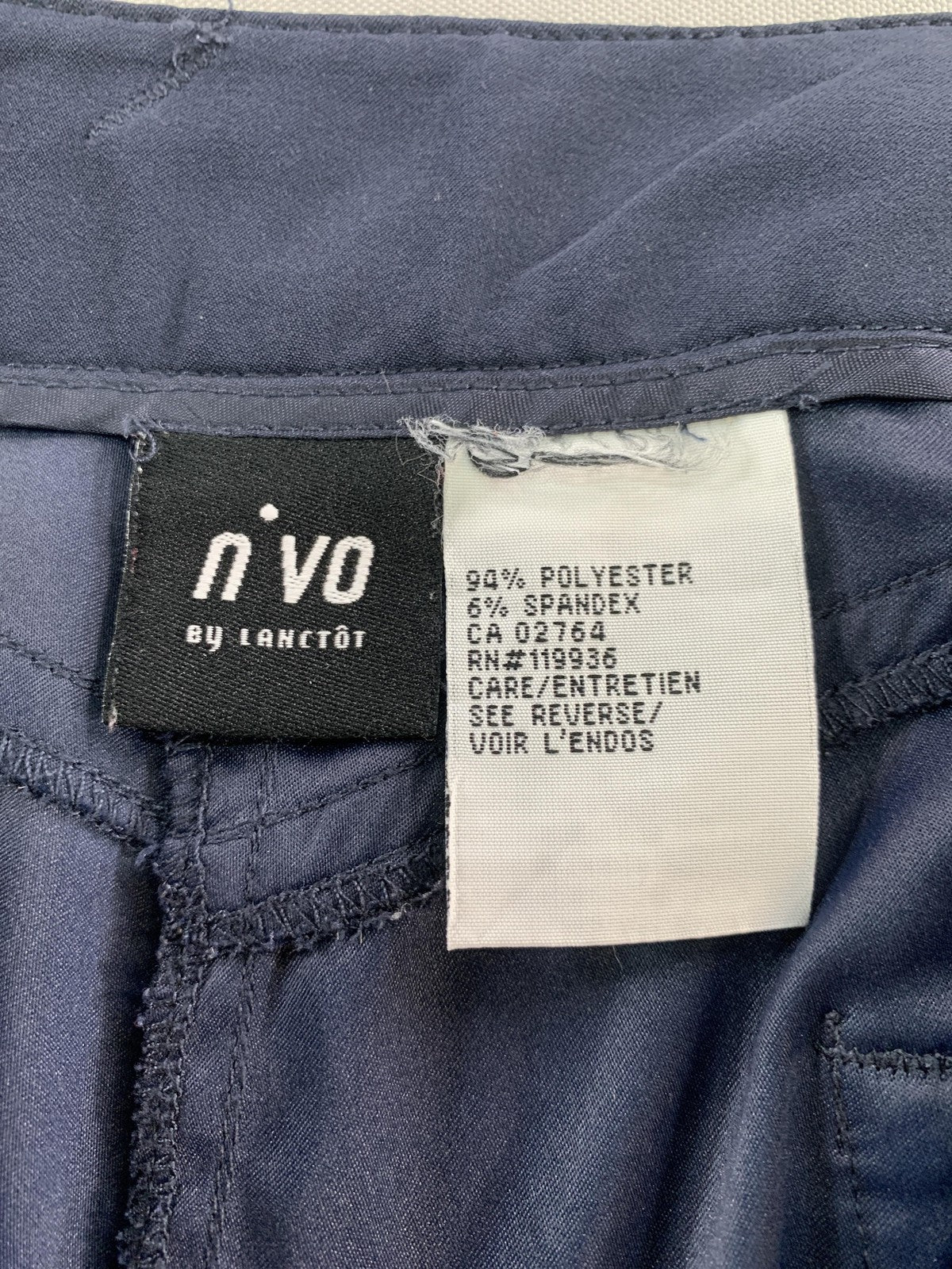 Nivo by Lanctot Shorts Womens 8 Stretch Golf Bermuda Pockets Casual Athletic 94