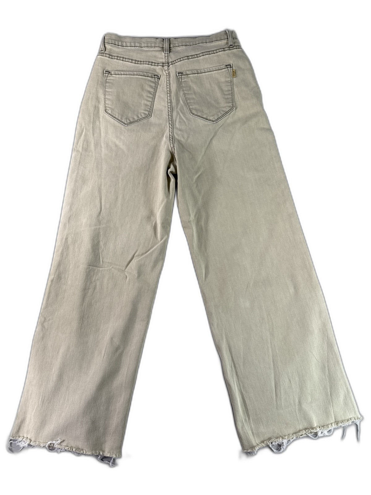 Vibrant P2105 High Rise Wide Leg Jeans 13 (W30) Womens W30 Light Denim Cotton