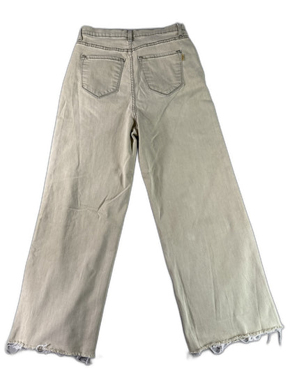Vibrant P2105 High Rise Wide Leg Jeans 13 (W30) Womens W30 Light Denim Cotton