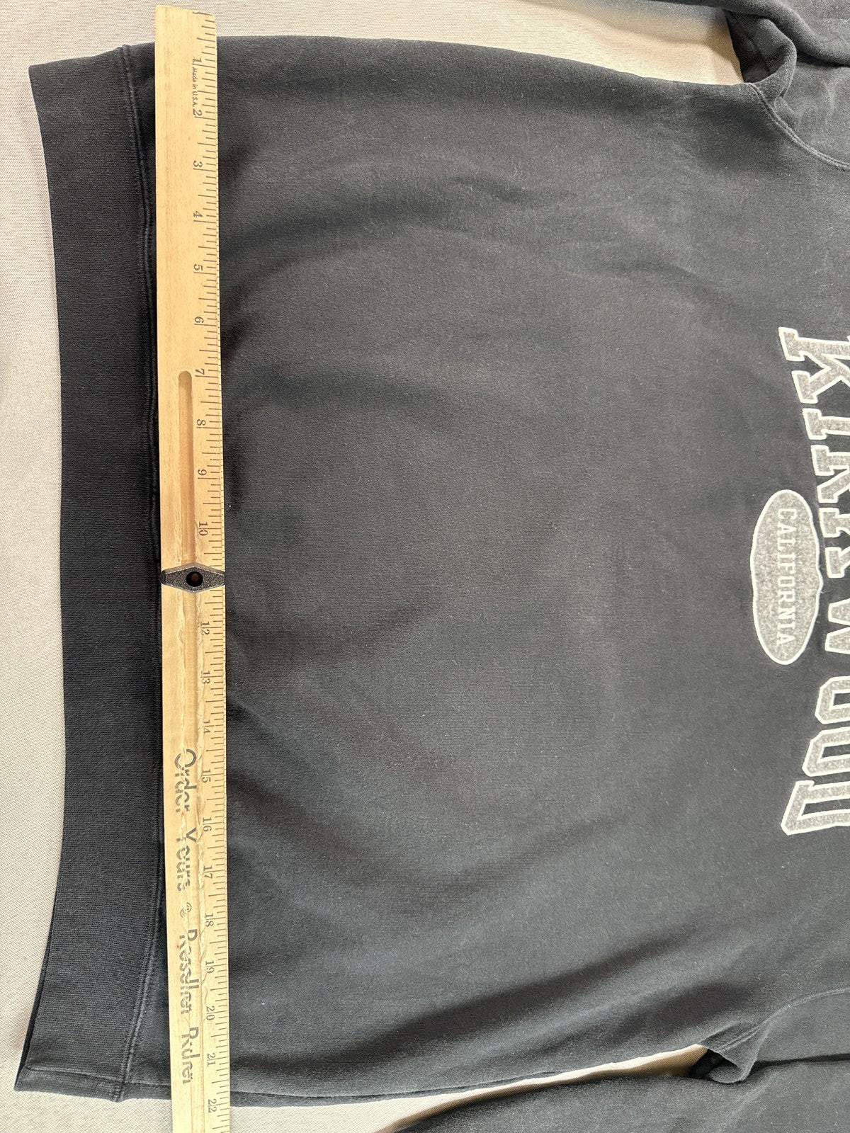 Ouray Sportswear California Kirkwood Sweatshirt XL Black Cotton Pullover Men